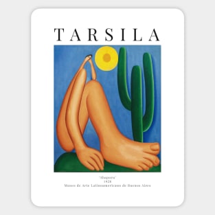 Abaporu - Tarsila do Amaral - Exhibition Poster Sticker